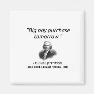 Imán Funny Thomas Jefferson Profesor De Historia De Ee.