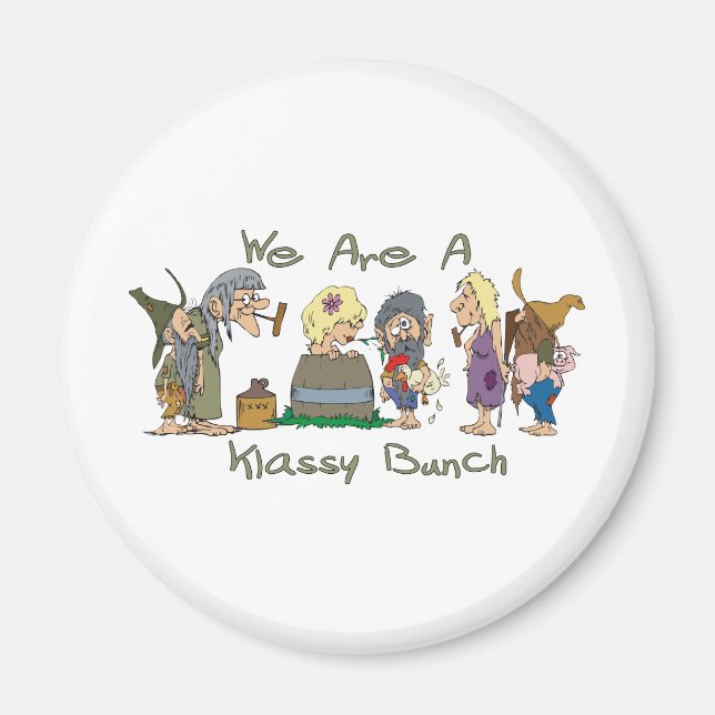 Imán Funny Trailer Park Shirt (Frente)