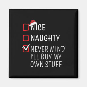 Imán Funny traviesa Navidades de Niza Familia Pajama Ho