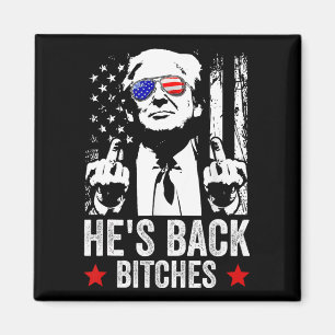 Imán Funny Trump 2024 está de vuelta Es Trump 2025