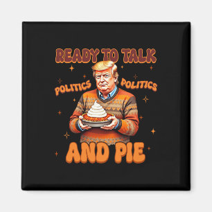 Imán Funny Trump 2024 Está Listo Para Hablar De Polític