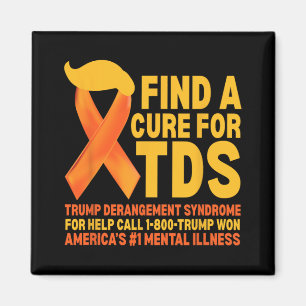 Imán Funny Trump Derangement Syndrome Tds Awareness Rep