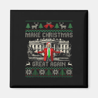 Imán Funny Trump hace a los Navidades grandes nuevament