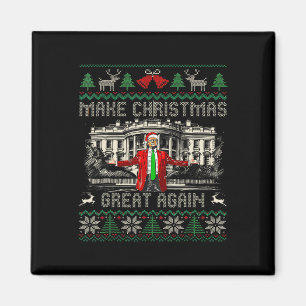 Imán Funny Trump hace a los Navidades grandes nuevament