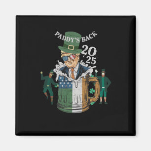 Imán Funny Trump Paddy regresó a Patrick Day Funny Gif