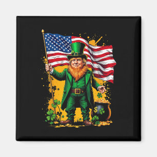Imán Funny Trump Paddys Back 45 47 St Patricks Day Esta