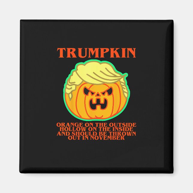 Imán Funny Trumpkin (Frente)