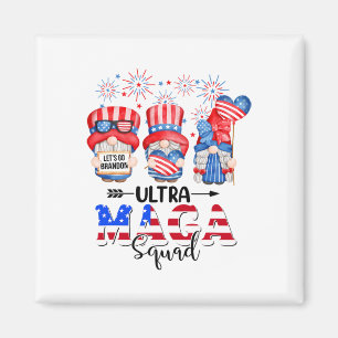 Imán Funny Ultra Mega Squad Gnomes 4 De Julio Ultra Me
