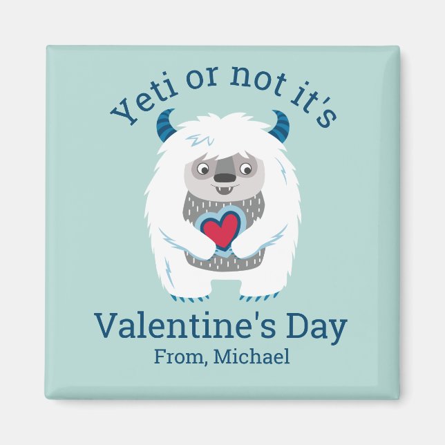 Imán Funny Valentine Magnet (Frente)