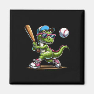 Imán Funny Vender Dinosaur Boy Player Sport Love T-rex 
