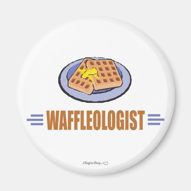 Imán Funny Waffle (Frente)