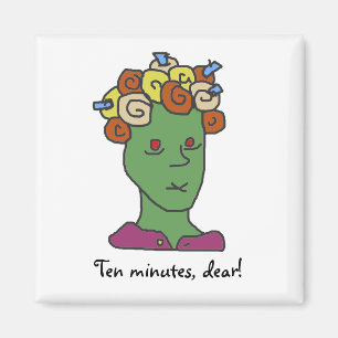 Imán Funny WEIRDOS Sleepy Personalizado