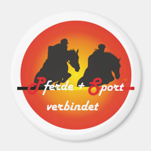 Imán Für Pferde und Pferdesport Liebhaber Magnete