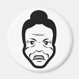 Imán Furious Bun Granny – Fridge Magnet