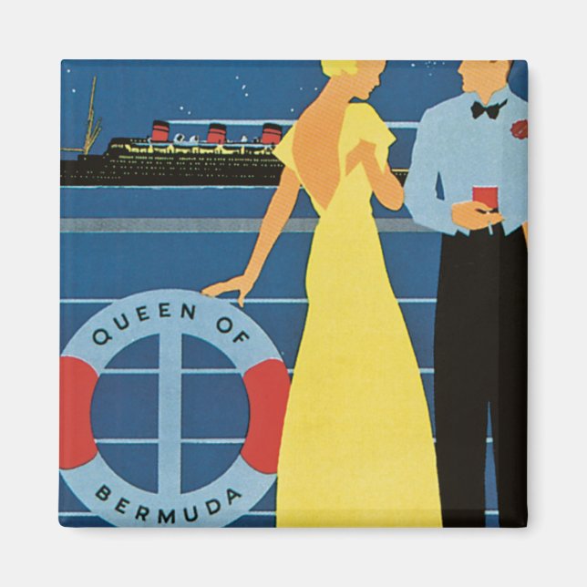 Imán Furness ~ Reina de las Bermudas (Frente)