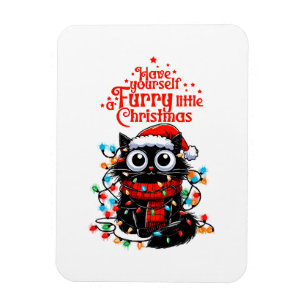 Imán Furry Little Navidades