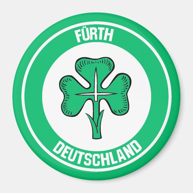 Imán Fürth Round Emblem (Frente)