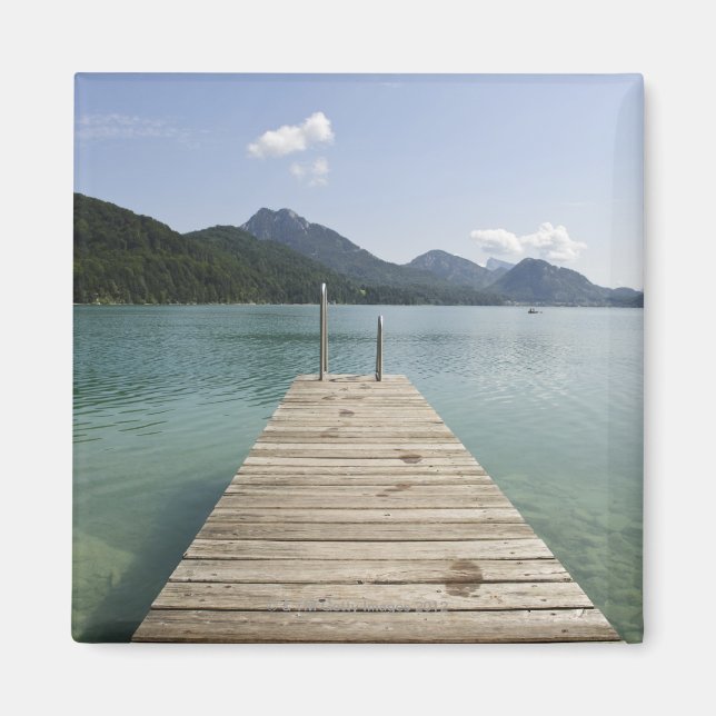 Imán fuschl lacustre, salzkammergut, salzburg 4 (Frente)