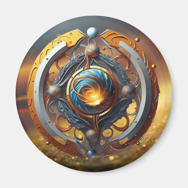 Imán "Fusión cósmica" (Frente)