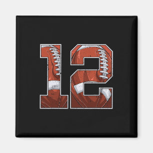 Imán Fútbol 12.º niño de 12 años Bda