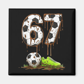 Imán Fútbol 67 Seis Siete Meme Chicos Adolescentes Niño