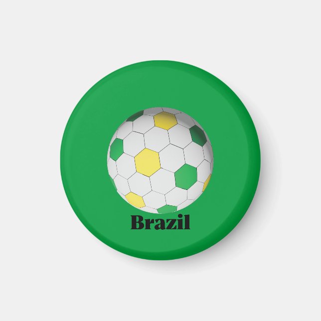 Imán Fútbol Brasil (Frente)