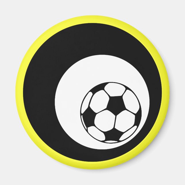 Imán fútbol : círculos : (Frente)