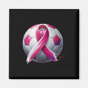 Imán Fútbol contra el cáncer de mama Byll cinta rosa Ki
