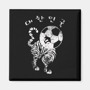 Imán Fútbol Coreano Para el Equipo Mundial Rojo 