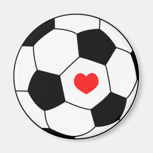Imán Fútbol de amor - Baloncesto deportivo con corazón