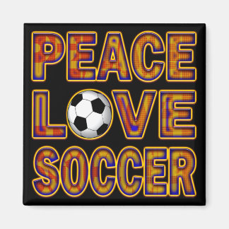 IMÁN FÚTBOL DE AMOR DE LA PAZ