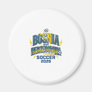 Imán Fútbol de Bosnia y Herzegovina 2026 Fútbol Negrita