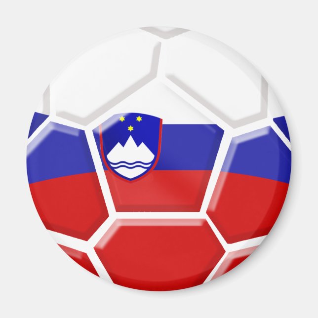Imán Fútbol de Eslovenia (Frente)