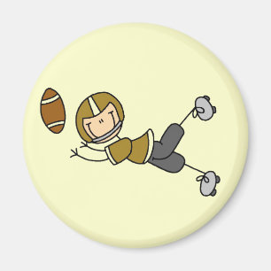 Imán Fútbol de Figuras de Palos de Oro