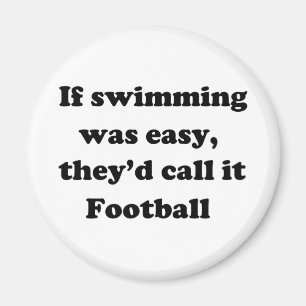 Imán Fútbol de la natación