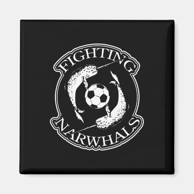 Imán Fútbol de Narvales Luchadores  (Frente)