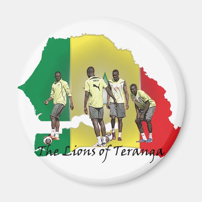 Imán Futbol de Senegal (Frente)