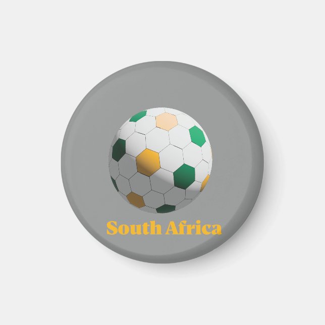 Imán Fútbol de Sudáfrica (Frente)