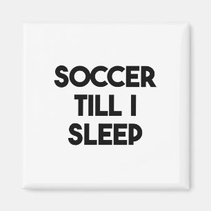 Imán Fútbol Divertido - Fútbol Hasta Dormir