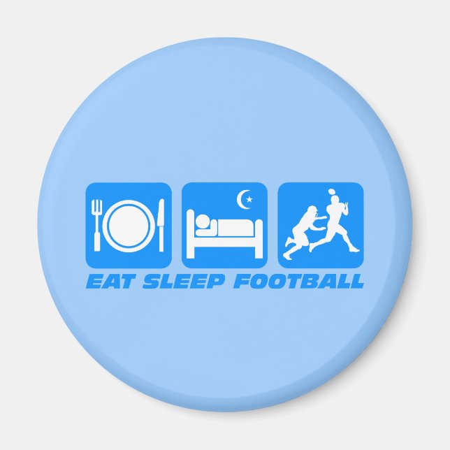 Imán Fútbol divertido para dormir (Frente)