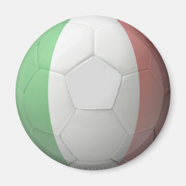 Imán Fútbol en Italia (Frente)