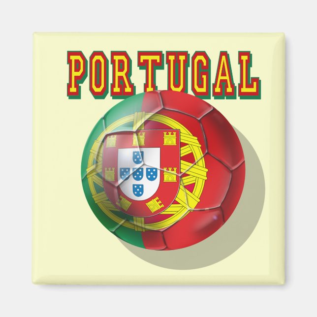 Imán Fútbol en Portugal (Frente)
