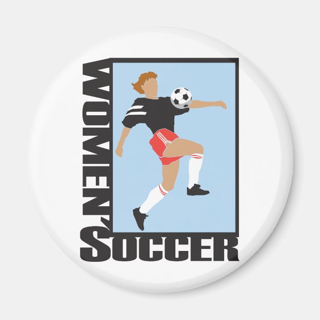 Imán Fútbol femenino (Frente)