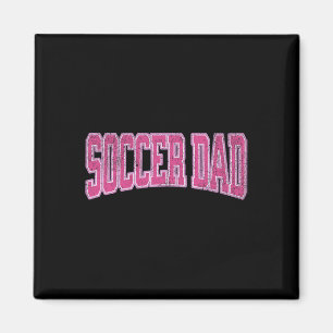 Imán Fútbol Femenino Hija Fútbol Orgulloso Padre Fútbol