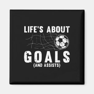 Imán Fútbol genial para hombres y mujeres amantes del f