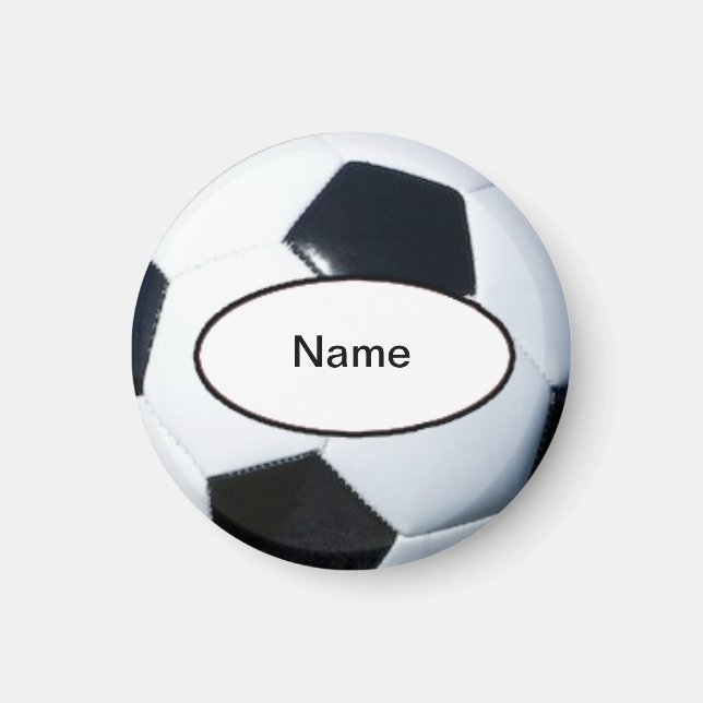 Imán fútbol gepersonaliseerde (Frente)