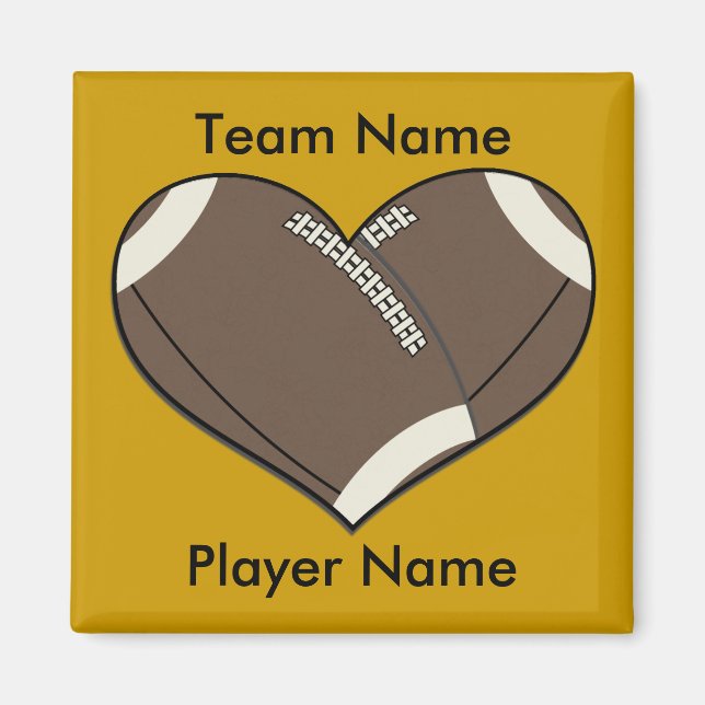 Imán Futbol Heart Magnet (Frente)