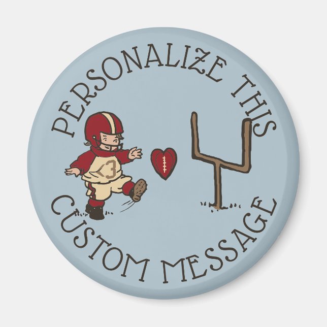 Imán Fútbol Kick Heart (Frente)