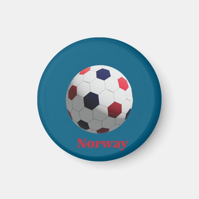 Imán fútbol noruega (Frente)
