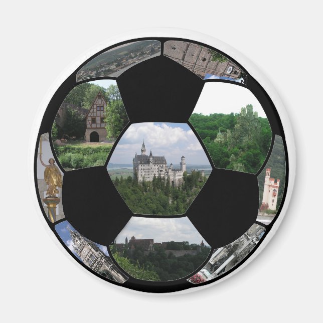 Imán Fútbol Para Alemania (Frente)